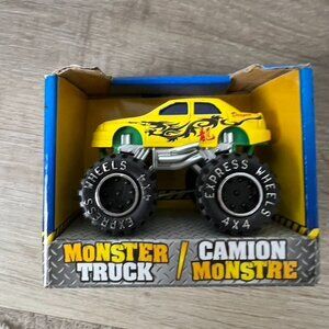 Yellow 4x4 Monster Truck‎ Toy With Dragon Design In Original Box